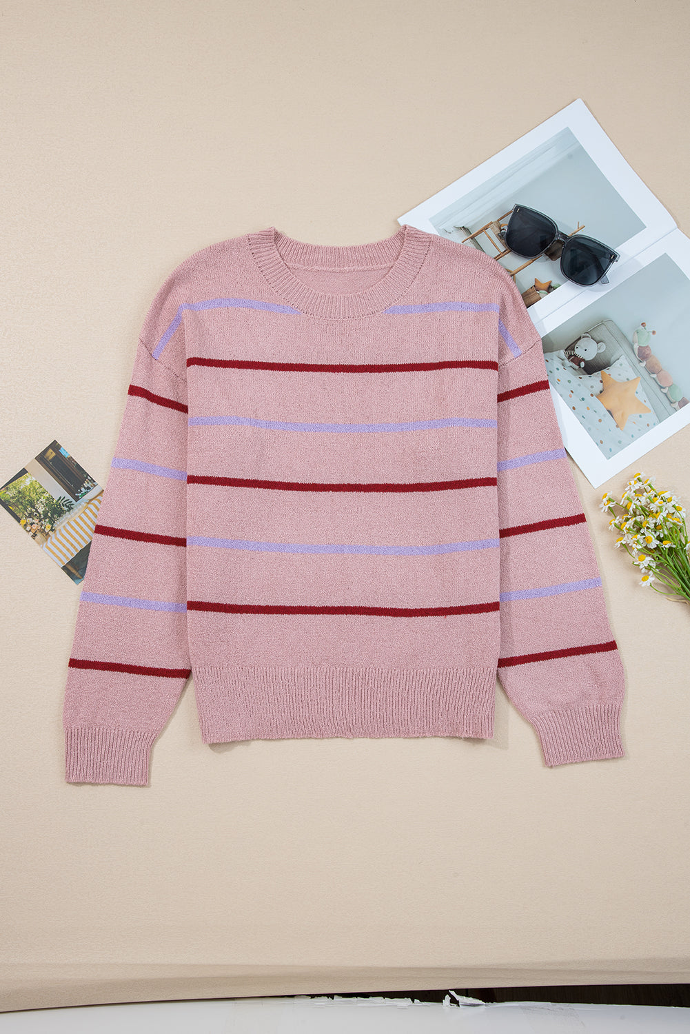 Autumn Avenue Striped Sweater