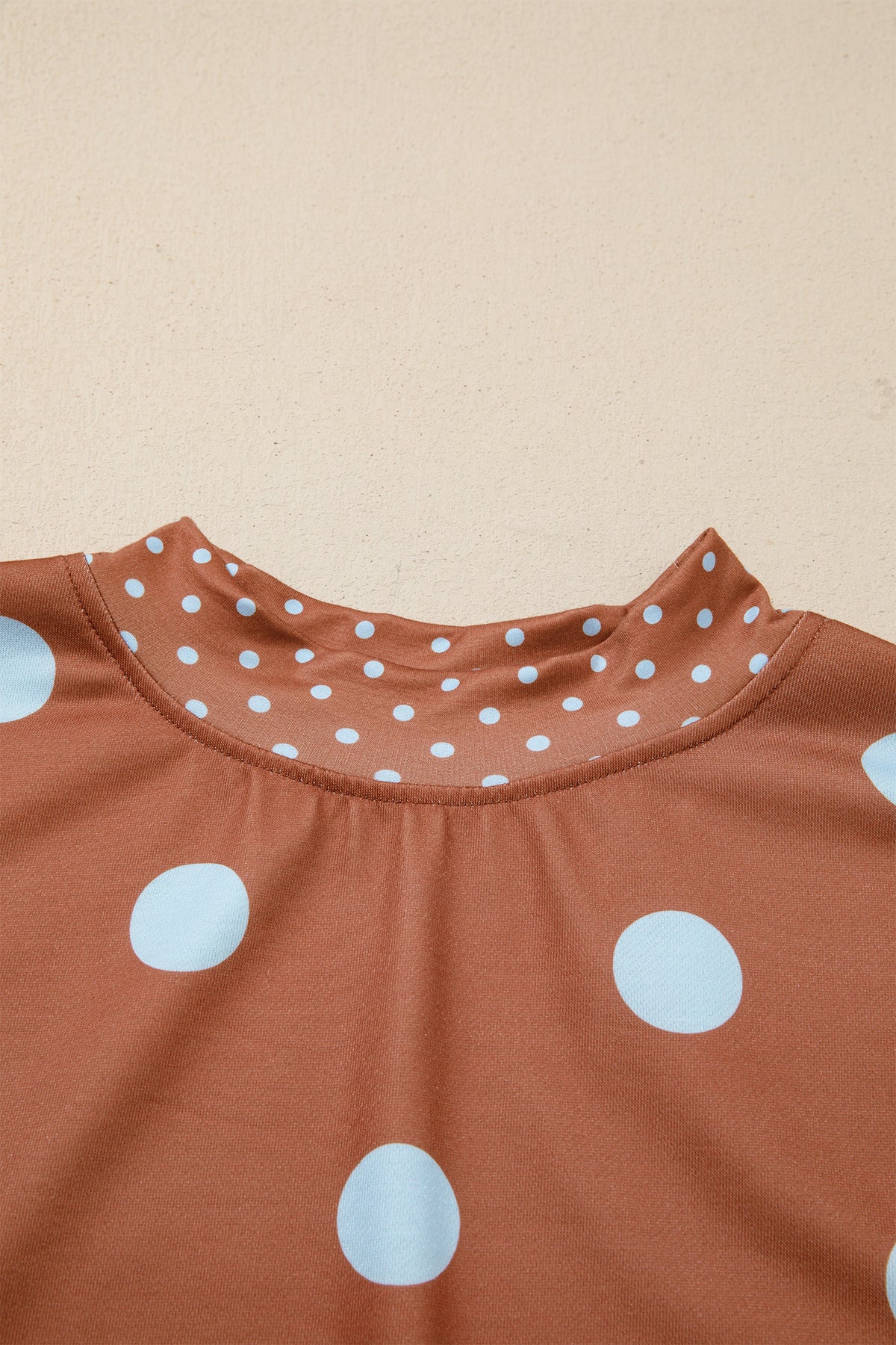 Merry & Bright Polka Dot Oversized Tunic Sweatshirt