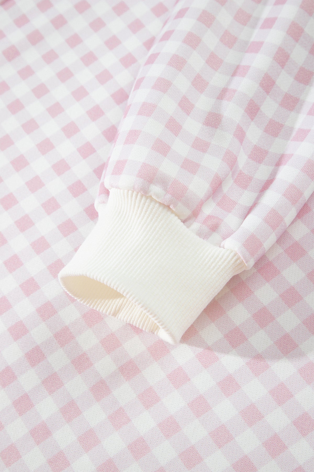 Weekend Gingham Pullover & Shorts Set