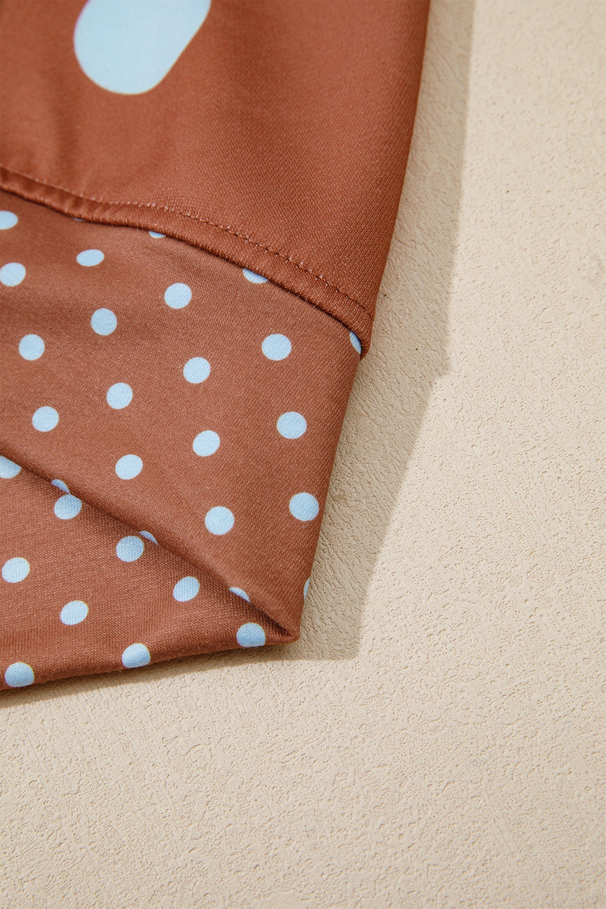 Merry & Bright Polka Dot Oversized Tunic Sweatshirt