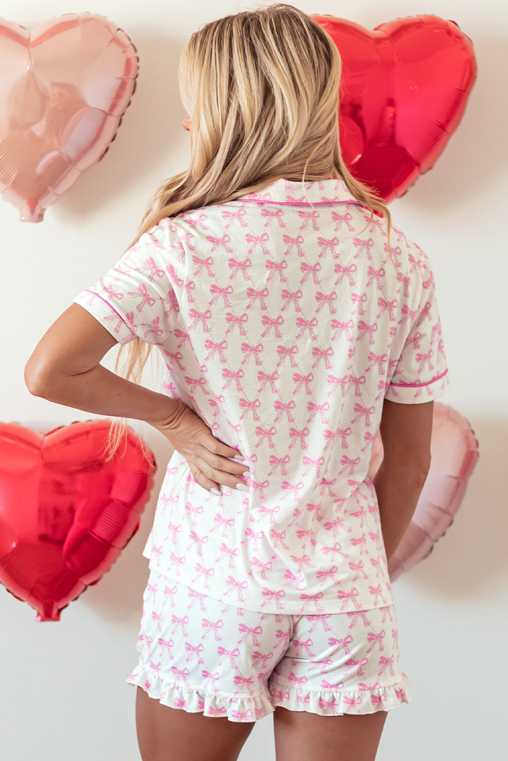Sweet Bow Pajama Set