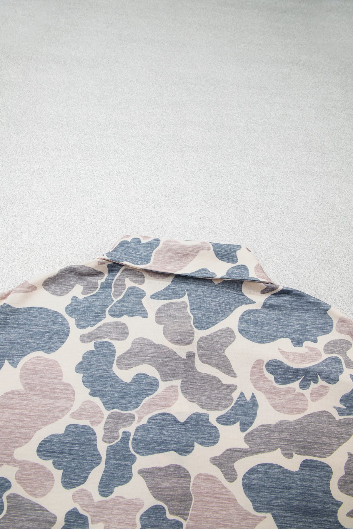 Weekend Camo Quarter-Zip Pullover