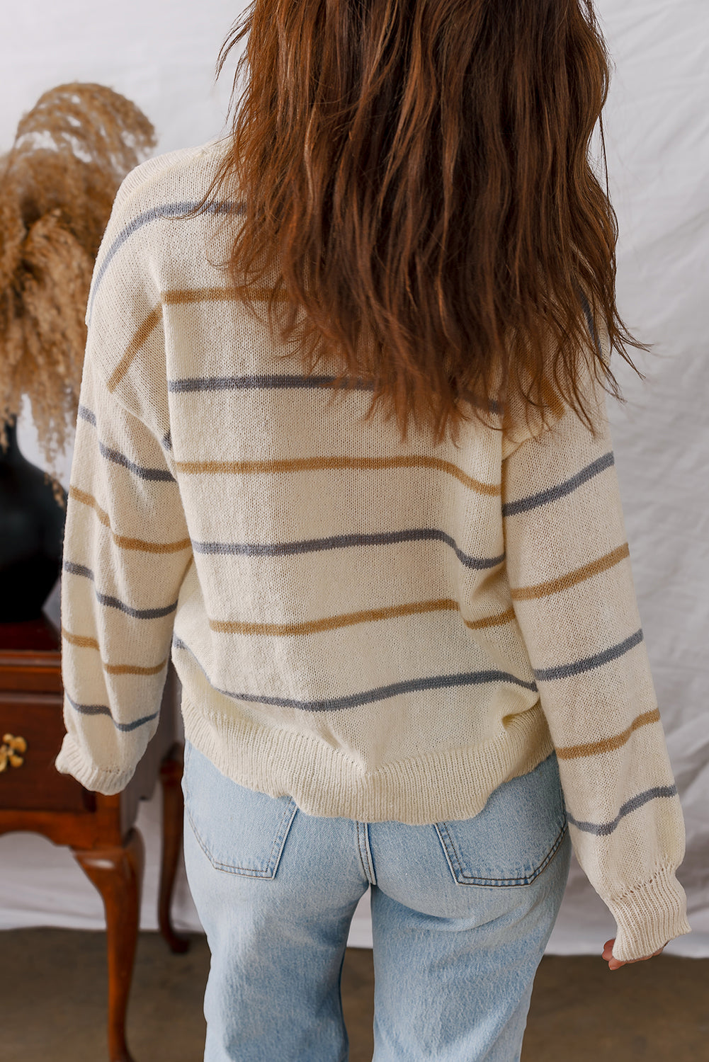 Autumn Avenue Striped Sweater