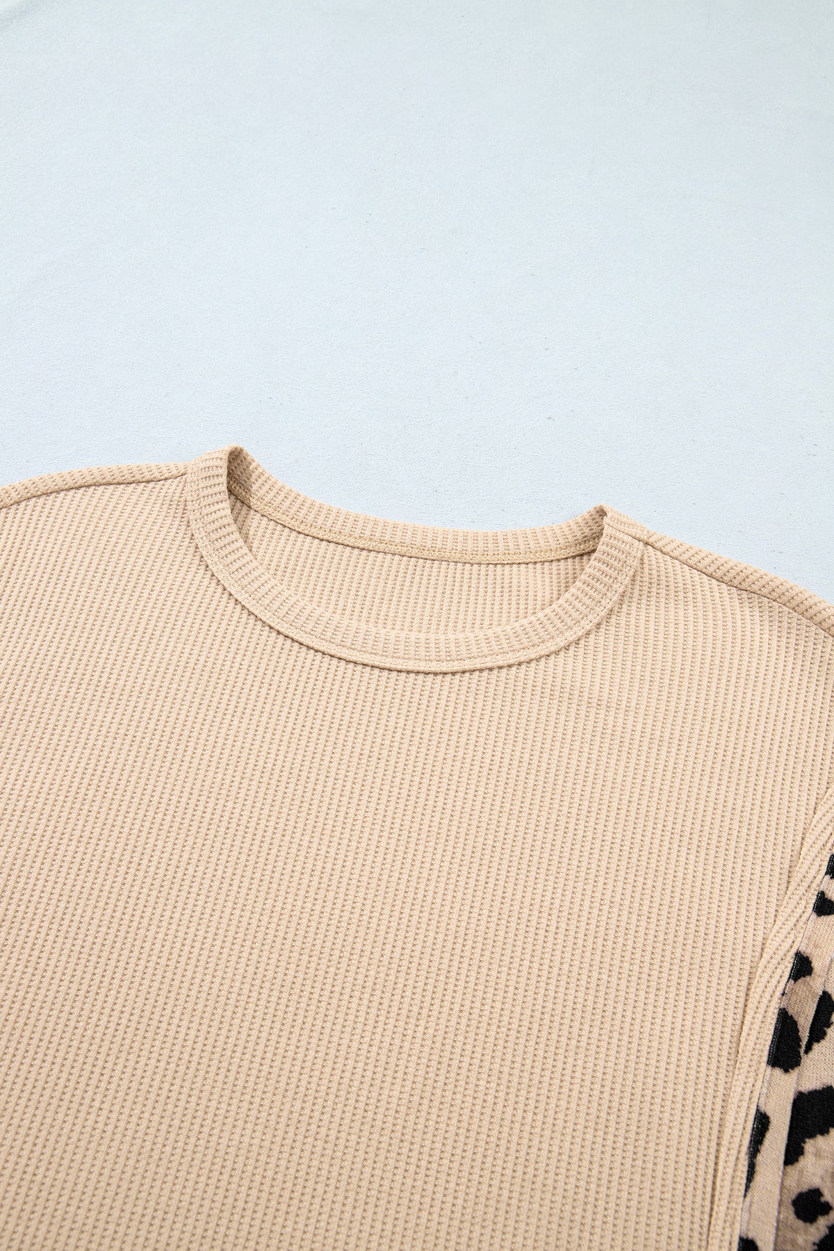 Wild Side Waffle Knit Top