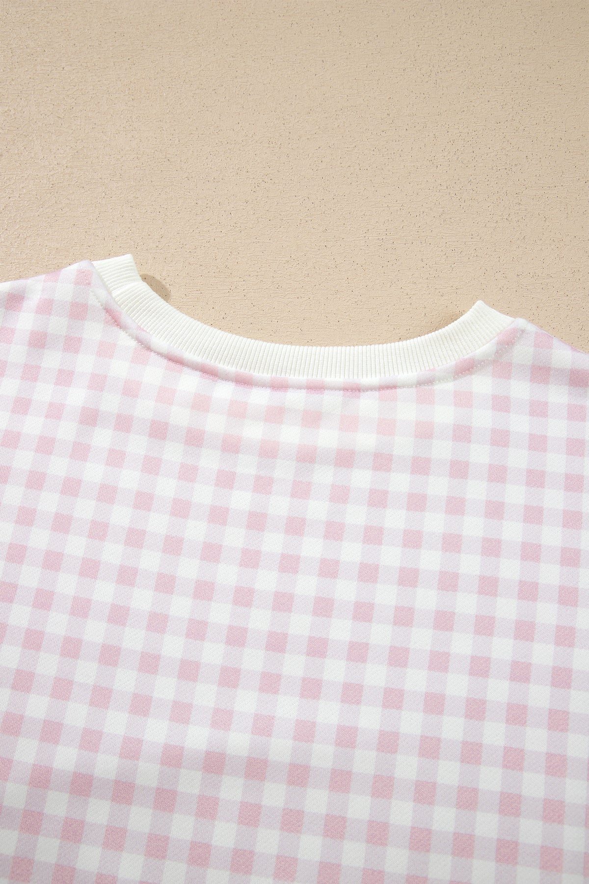 Weekend Gingham Pullover & Shorts Set