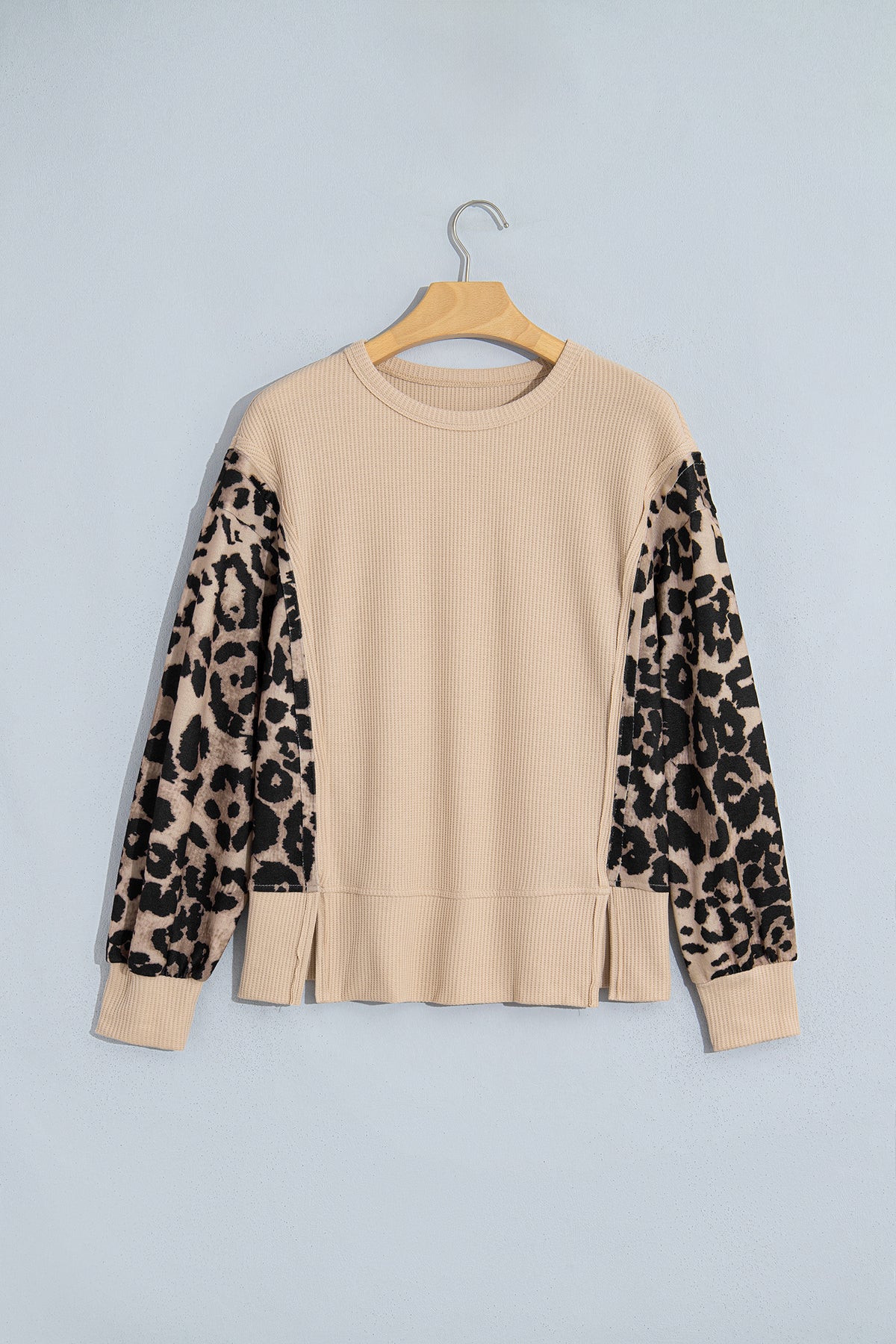 Wild Side Waffle Knit Top