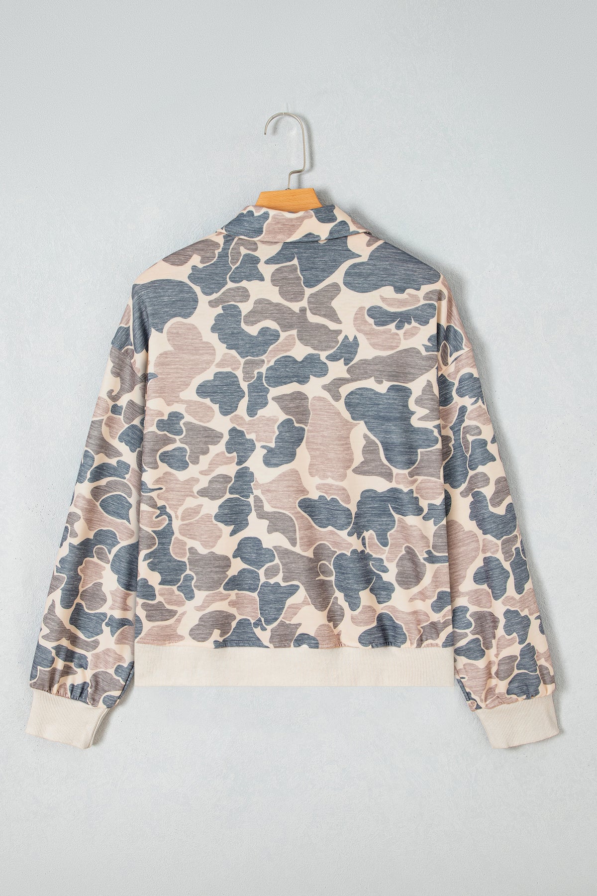 Weekend Camo Quarter-Zip Pullover
