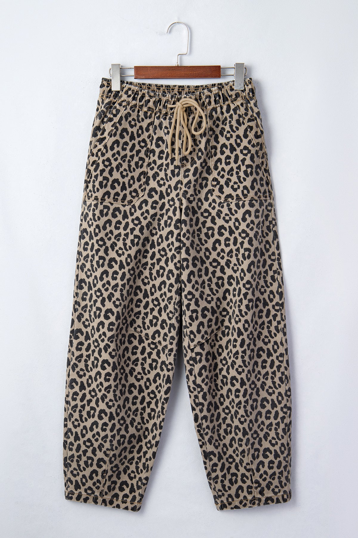 Wild Side Leopard Wide-Leg Pants