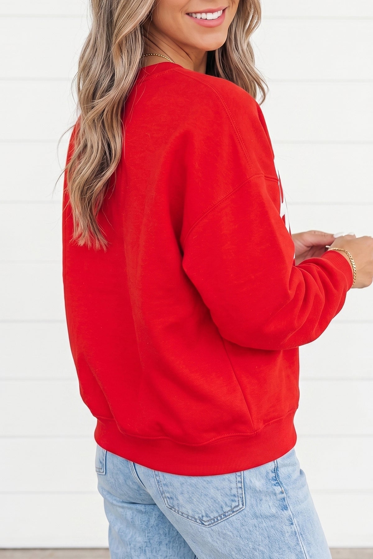 Game Day Varsity Crewneck Sweatshirt